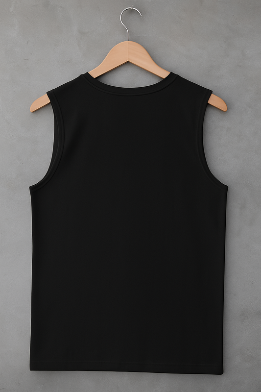 Air jordan Sleeveless Tshirt black (unisex)
